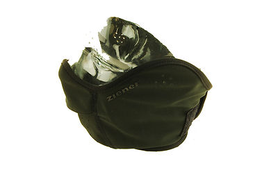 ZIENER Funktions Skimaske Maske SOFTSHELL Italo schwarz 12 Gr.XS neu