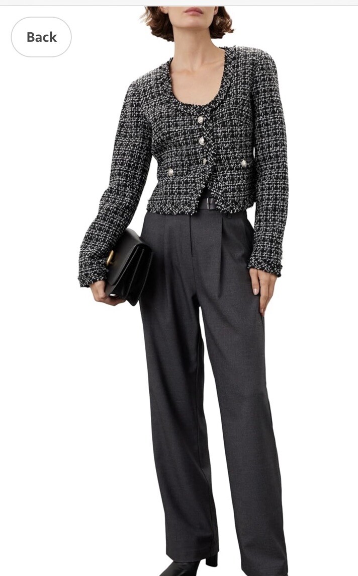 Brand: Derek Lam Collective Women's Cropped Button Up Jacket