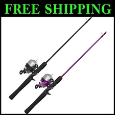 Durable Fiberglass Fishing Rod & Reel Combo for All Skill Levels – 66" Length
