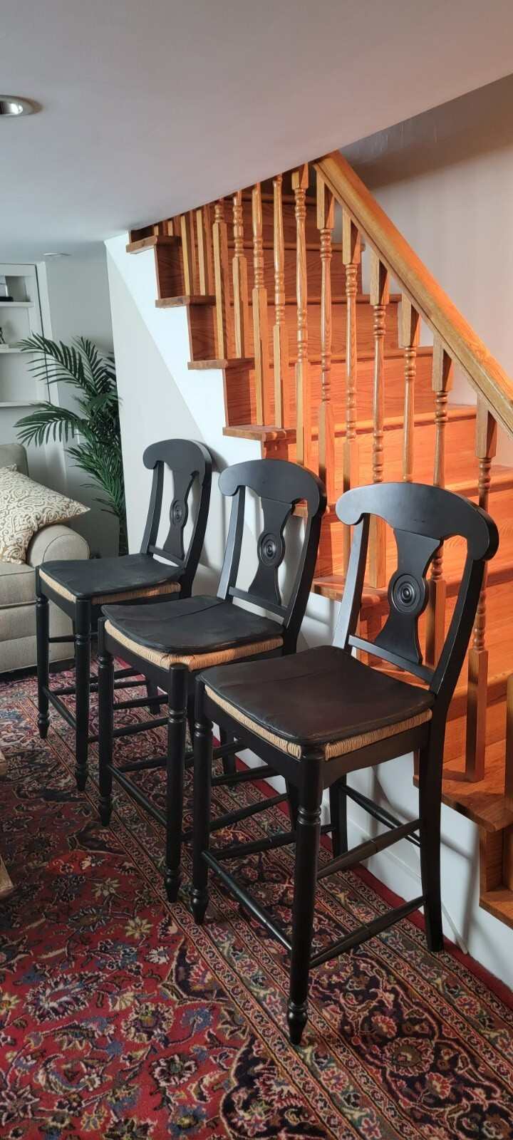 Ethan Allen Caroline Counter Stools (3) eBay