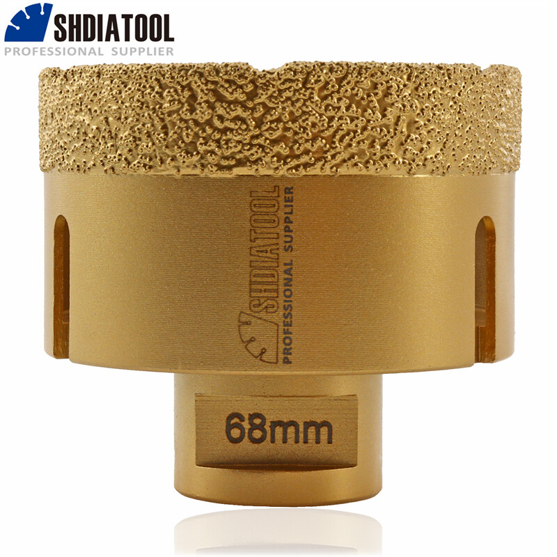 68mm Diamant Lochsäge Mit Zentrierbohrer - Profi Fliesenbohrer Für Glas & Keramik