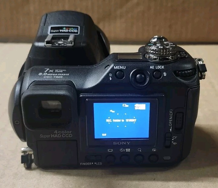 Sony CyberShot DSC-F828 8MP Digital Camera Carl Zeiss Vario Sonnar