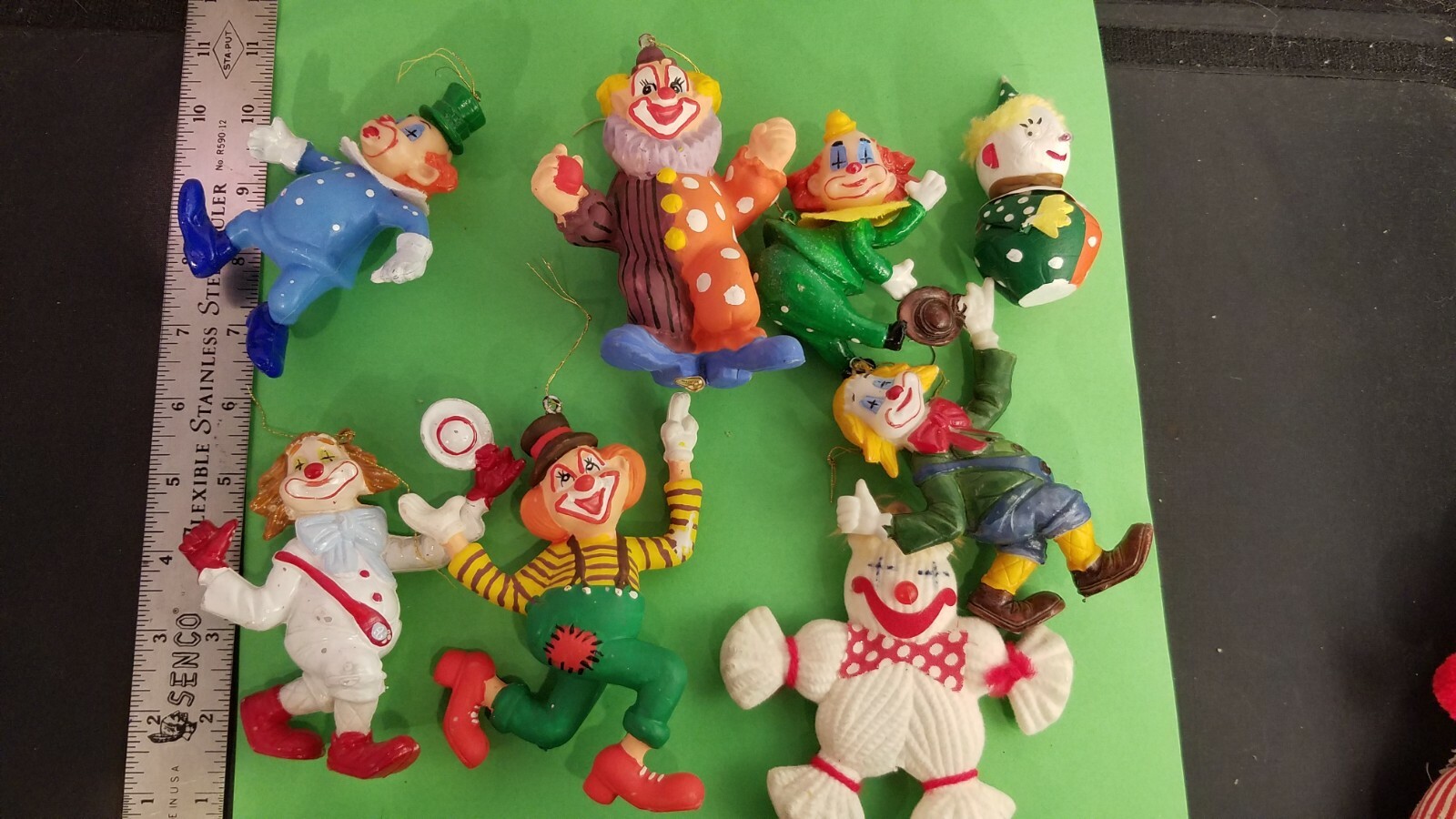 Lot 2 Of Collectible Christmas Clown Ornaments eBay