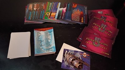 1996 Skybox Babylon 5 Trading Card Set (60) Nm With Die Cut And Tons Of Extras