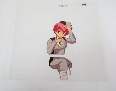 Dirty Pair Animation Anime Original Production Cel Painting E-7535