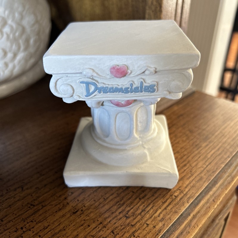 Dreamsicles Display Stand Columned Pedestal Cast Art by Kristin 1997