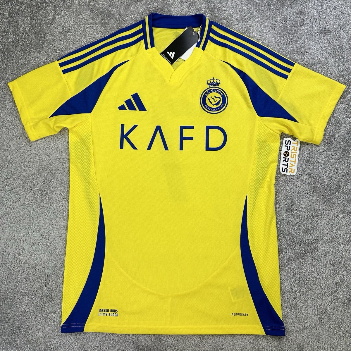 Adidas Al Nassr FC Cristiano Ronaldo Authentic Jersey Mens Sz 2XL