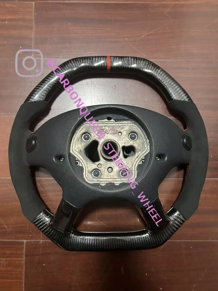  Volante fibra carbono mercedes benz w221/s65 amg/cl550/cl63/s63 07-10ys Foto 2 de 4