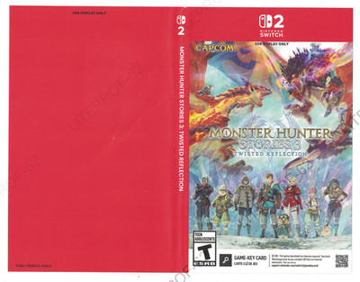 Monster Hunter Stories 3 Nintendo Switch 2 Store Promo Variant Display Only Art