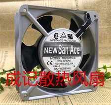 Sanyo 109S075UL 12038 100V 18/16W 0.24/0.21A 12CM Inverter Cooling Fan
