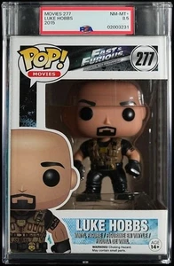 Graded PSA 8.5 Funko Pop! Movies #277 Luke Hobbs Vaulted