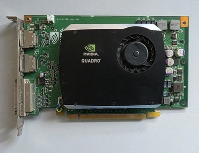 PNY NVIDIA Quadro FX 580 512MB GDDR3 PCIe 2x DP 1x DVI | Retro Windows XP 7