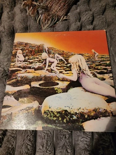led zeppelin houses of the holy vinyl 1973 Sd-7255-VG/EX
