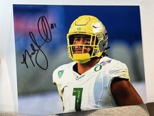 Noah Sewell Oregon Ducks Signed photo 8x10 auto autograph