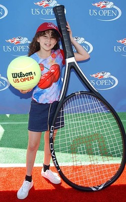 Hallie Kate Eisenberg at Official US Open celebrity Men's singles - Old Photo 4