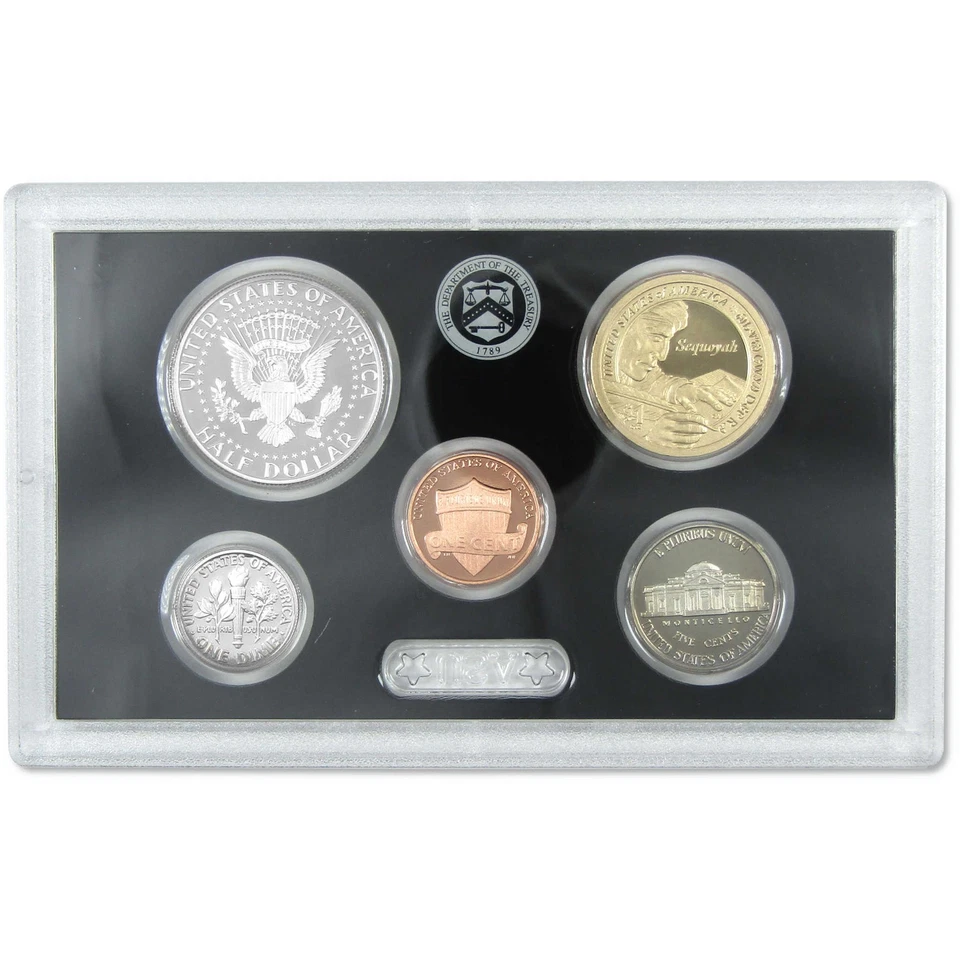 2017 Silver Proof Set U.S. Mint Original Government Packaging OGP COA - Image 3 of 4
