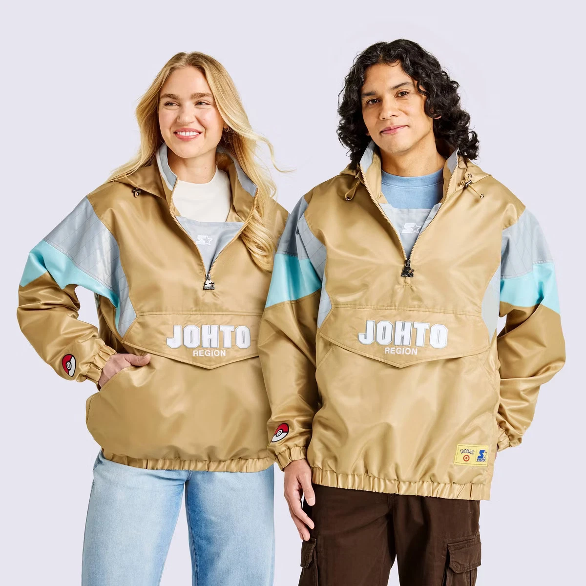 Pokémon Starter Pullover Jacket Gold - Pokémon x Target M