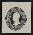 CKStamps: US Cut Square Stamps Collection Scott#U207 Unused H NG