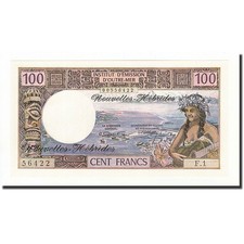 [#164579] Banknote, New Hebrides, 100 Francs, 1970, KM:18a, UNC