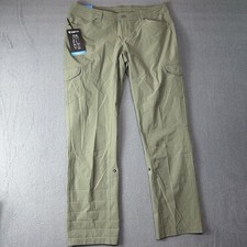 Kuhl Women NWT Size 14 Regular Sage Green Freeflex Roll Up Pants Outdoor Hiking