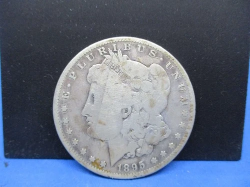 1895-S $1 Morgan Silver Dollar Good condition