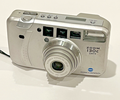 Konica Minolta Zoom 130C Date 35mm Point & Shoot Film Camera