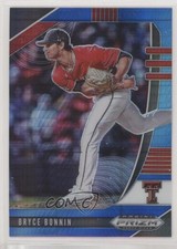 2020 Panini Prizm Draft Picks Blue & Carolina Hyper Bryce Bonnin #PDP84 01az