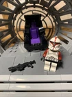 Lego Phase 1 Clone Captain (Red) sw0492 set #75021  (b3)
