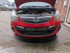 Vauxhall Corsa D Sxi 2012 Front Bumper Z547 Red 5DR VC27