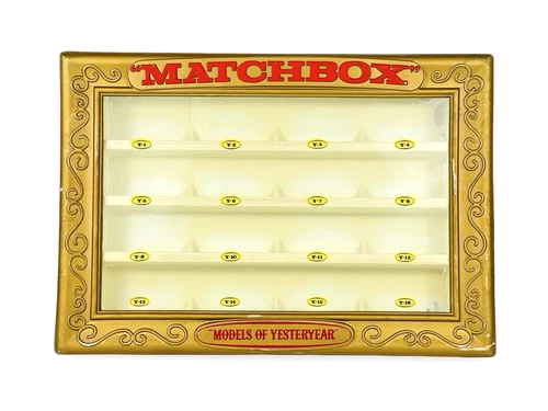 New ListingVintage Matchbox Models of Yesteryear 16-Car Plastic Display Case