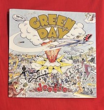 GREEN DAY Billie Joe Armstrong Mike Dirnt Tre Vinyl Album Autographed EPPERSON