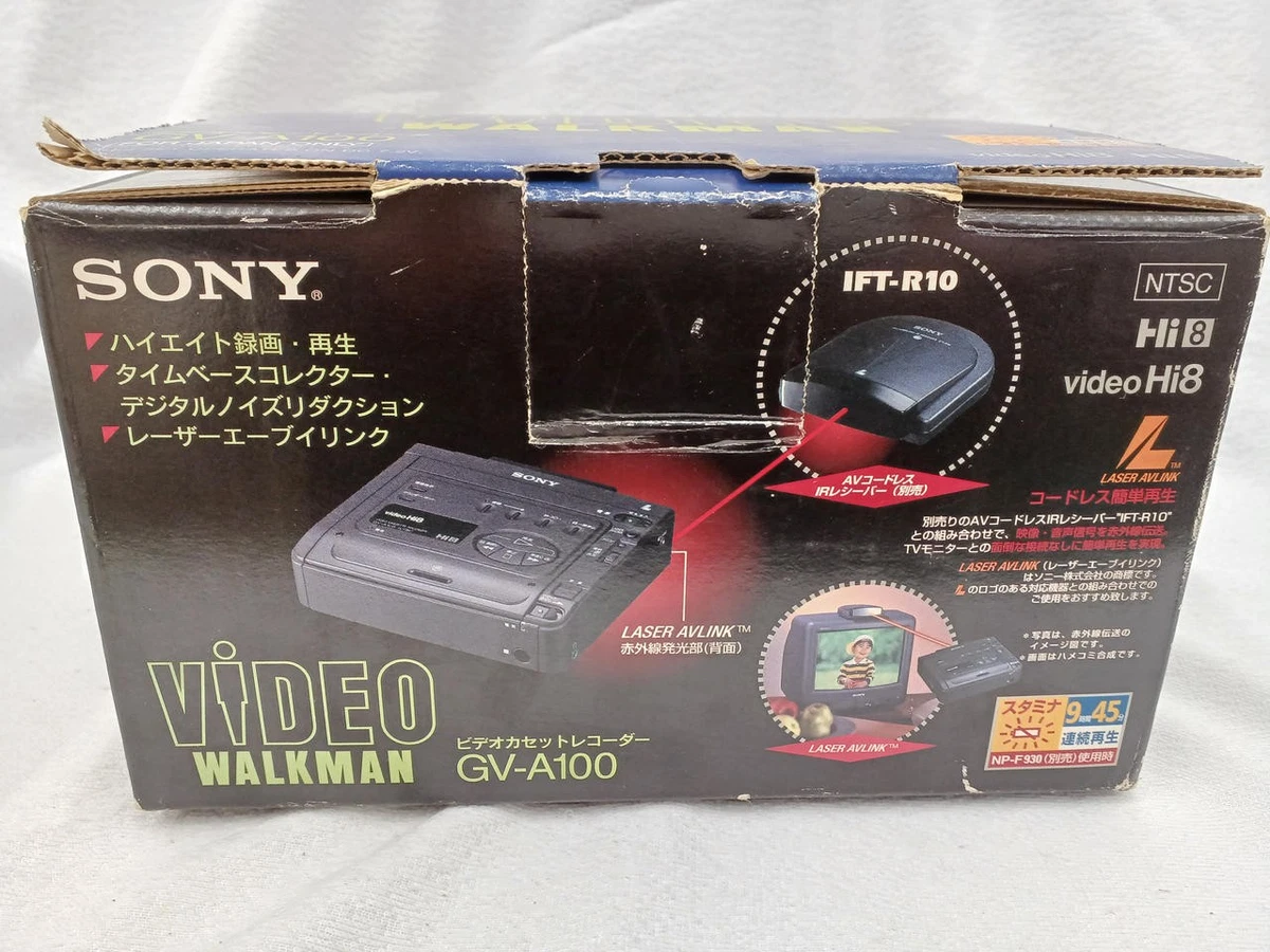 SONY GV-A100 video Hi8 ビデオカセットレコ―ダ― Sony GV-A100 Hi8 Video Cassette Recorder Player Video8 8mm