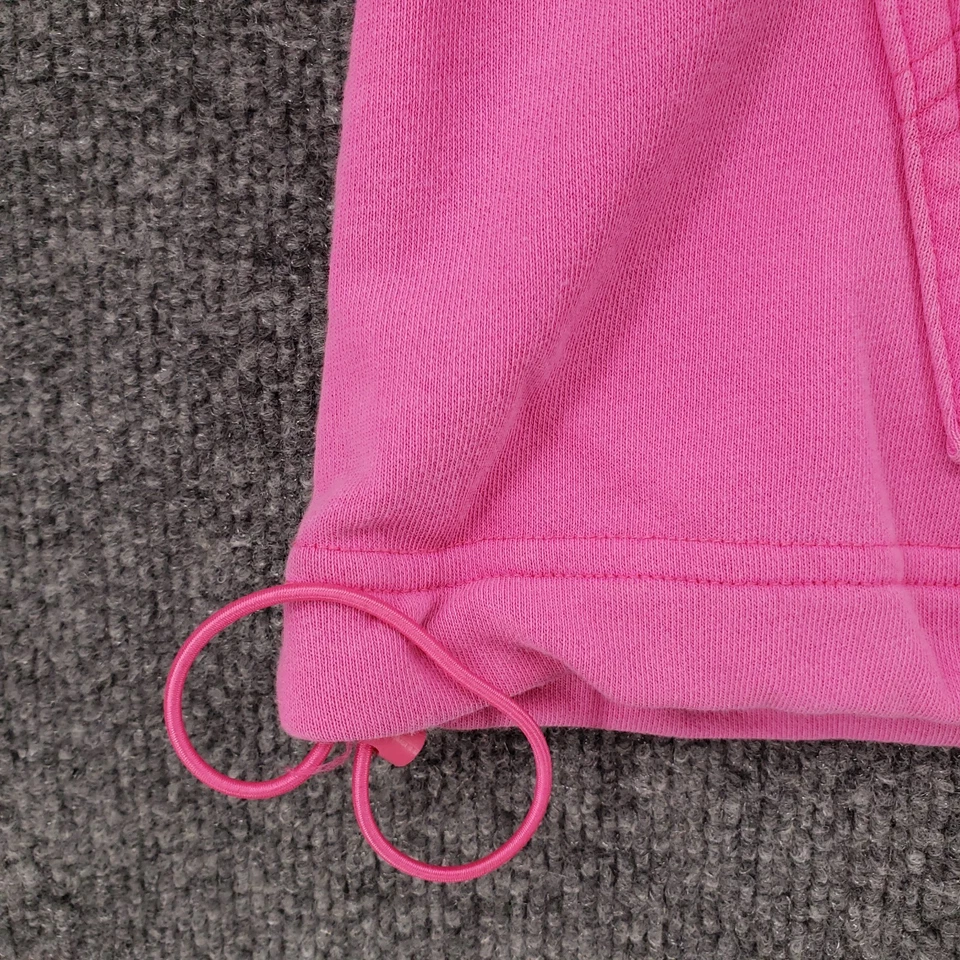 Fabletics Hoodie Womens M Medium Pink Year Round Terry Sleeveless Sweatshirt - Image 4 of 4