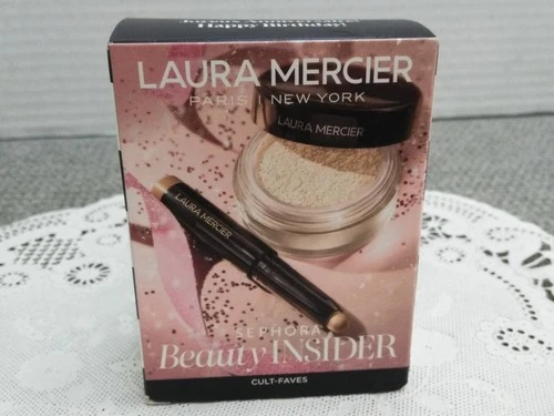 Sephora Beauty Insider LAURA MERCIER setting powder, CAVIAR stick eye shadow