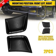 For 2008-2014 Subaru Impreza Wrx Sti Left Right Bumper Corner Cover Set Black