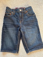 Levis 511 Youth Boys Denim Shorts Adjustable Stretch Waist Size 8 Reg