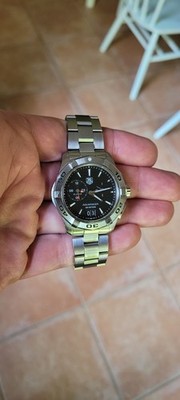 TAG Heuer Aquaracer Men's Black Watch - WAP111Z for sale online | eBay