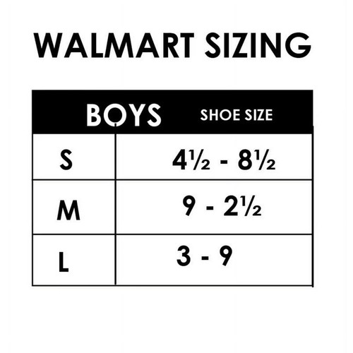 10 Pack - Athletic Works Boys Cushioned Crew Socks - Medium (Shoe Sz 9-2.5) - Picture 5 of 5
