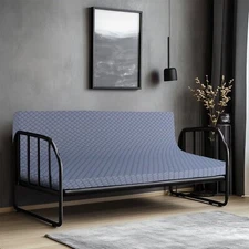 SLSY Futon Mattress, Thick Futons Sofa Couch Bed 75" x 54" x 5" Size With Cover