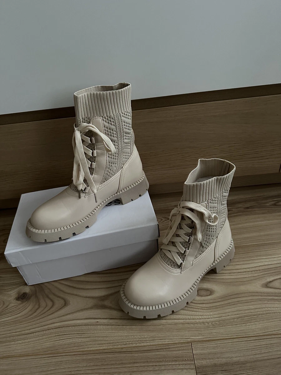 Beige boots womens uk sale