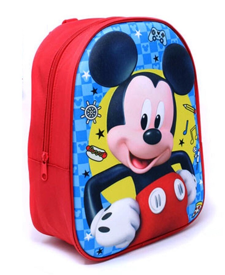 Mochila 3D De Disney Para La Escuela Infantil