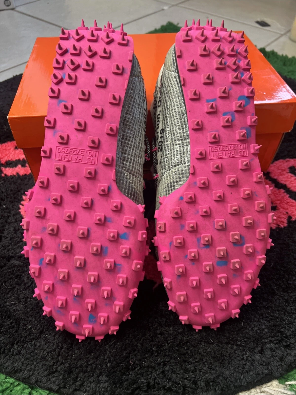 OFF WHITE X NIKE Nike Off White x Waffle Racer fucsia