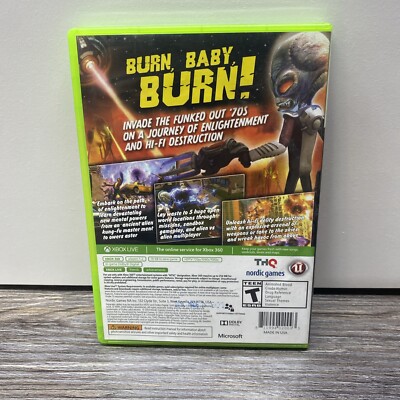 【新品未開封】xbox360 destroy all humans! Destroy All Humans Path of the Furon (Microsoft Xbox 360