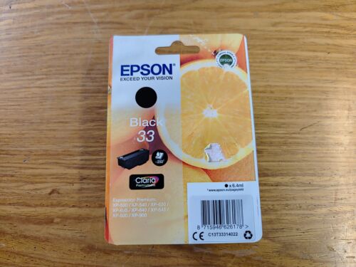 CARTUCCIA EPSON 33 ARANCIA ORIGINALE - MULTIPACK COLORI NERO - Foto 6 di 10