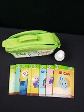 Leap Frog Tag Junior Reading System Lot With 8 Books, Reader  Case TESTED