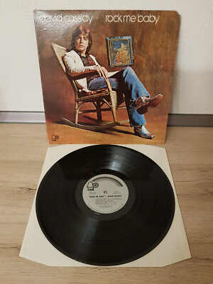 LP - David Cassidy - Rock me Baby - 1972 - Bell - Vinyl  -