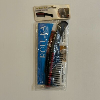 TRIUMPH Roll-Ka Product Rolling Comb Black Made in Germany