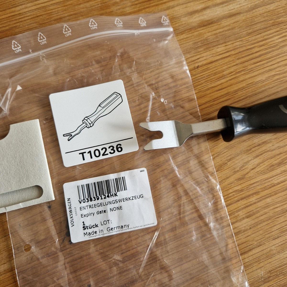 VW Audi Genuine OEM T10236 Release Tool V03839124HK | eBay