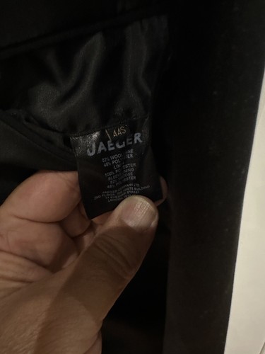 Jaeger 2 Piece Black tie Suit-Tuxedo -size 54EU 44R Uk. Trouser 30inch Length - Picture 3 of 6