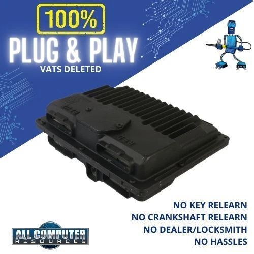 1997 Chevrolet Express 7.4L 16229684 ECU ECM PCM Computer VATS DELETE - Image 2 of 4